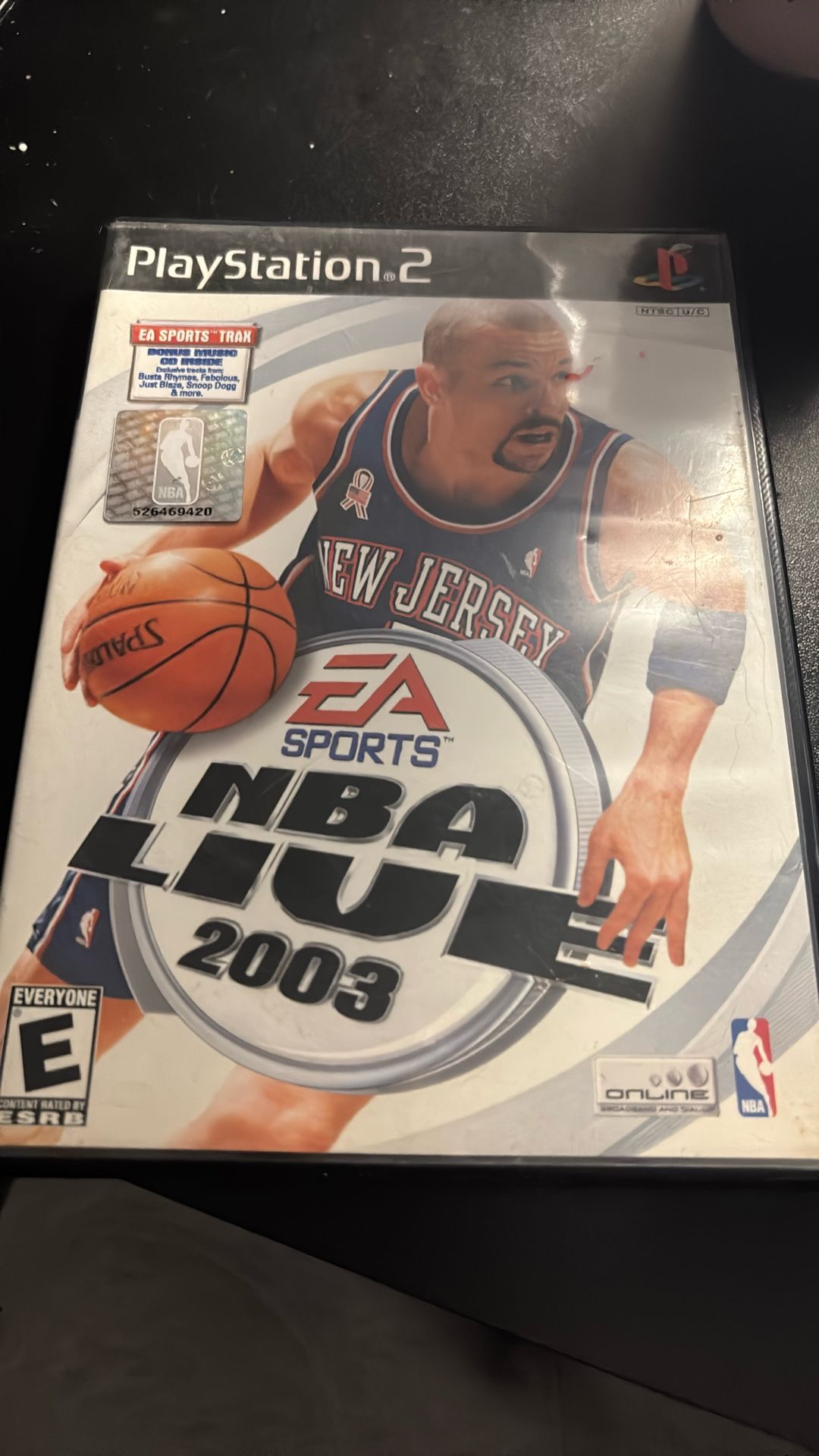 NBA Live Ea Sports 2003 PlayStation 2