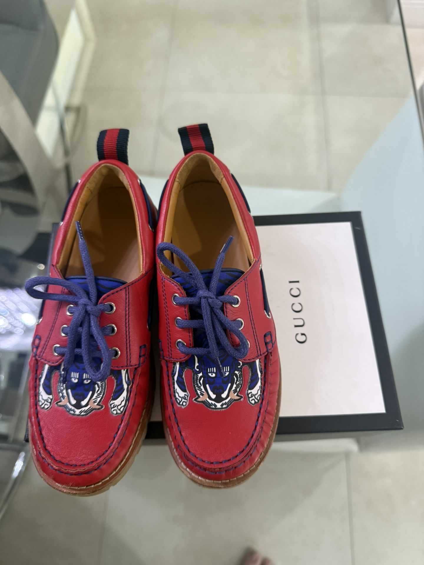 Gucci Shoes For Boys Size 31