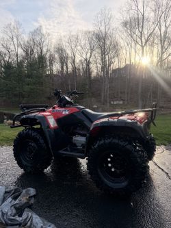 Honda Rancher TRX ES 350cc quad electronic Shift semi automatic new 27” mud tires 3k miles