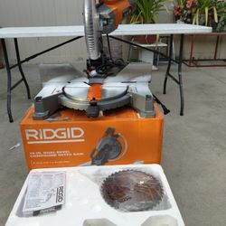 RIDGID 10 In Miter Saw 
