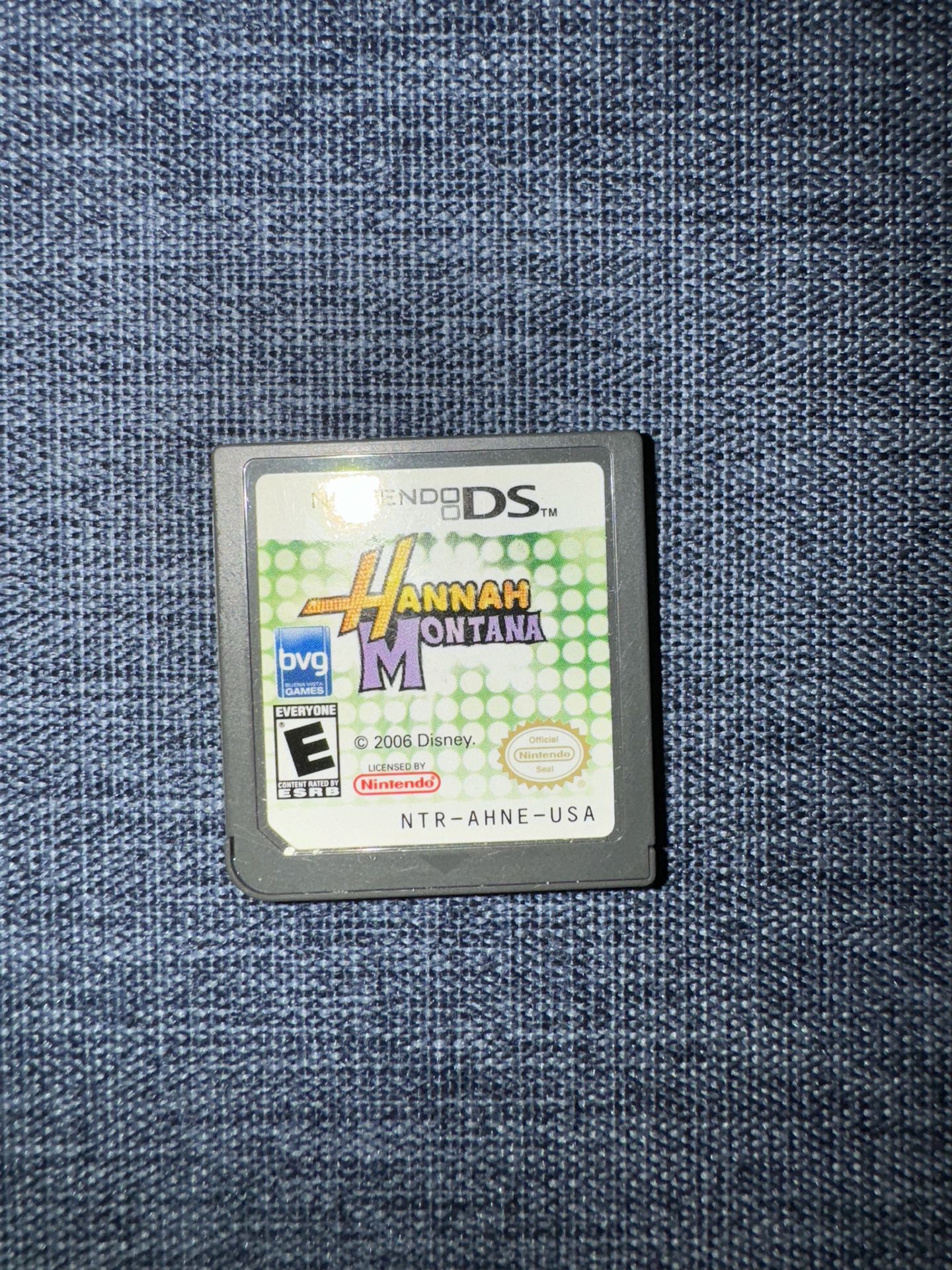 Hannah Montana - (Nintendo DS DSi 2DS 3DS XL, 2006) Cartridge Only 