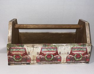 Vintage Inspired Tote/toolbox 