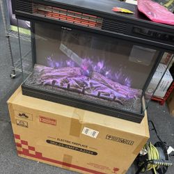Electric Fireplace Heater New  