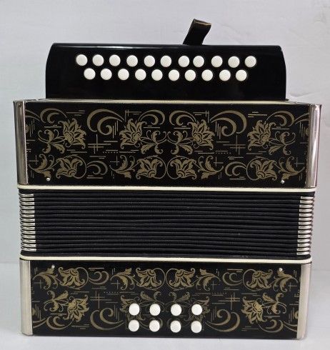Vintage Weltmeister Diatonic Button Accordion,