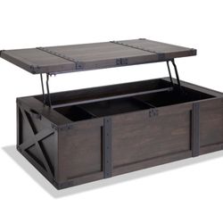 Montana Brown Storage Chest 