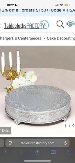 Silver Cake Stand