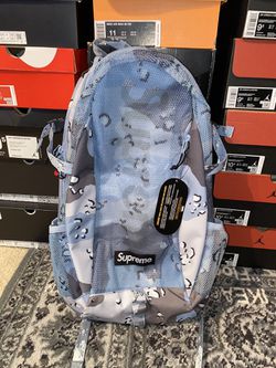 Supreme blue camo backpack brand new