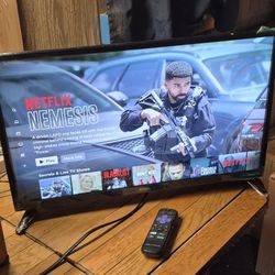 Less Than A Year Old 24" ONN Roku Wifi Tv