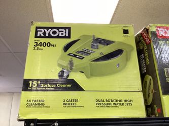 Ryobi 15” Rolling Surface Cleaner $65