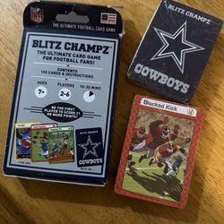 Dallas Cowboys Card Game