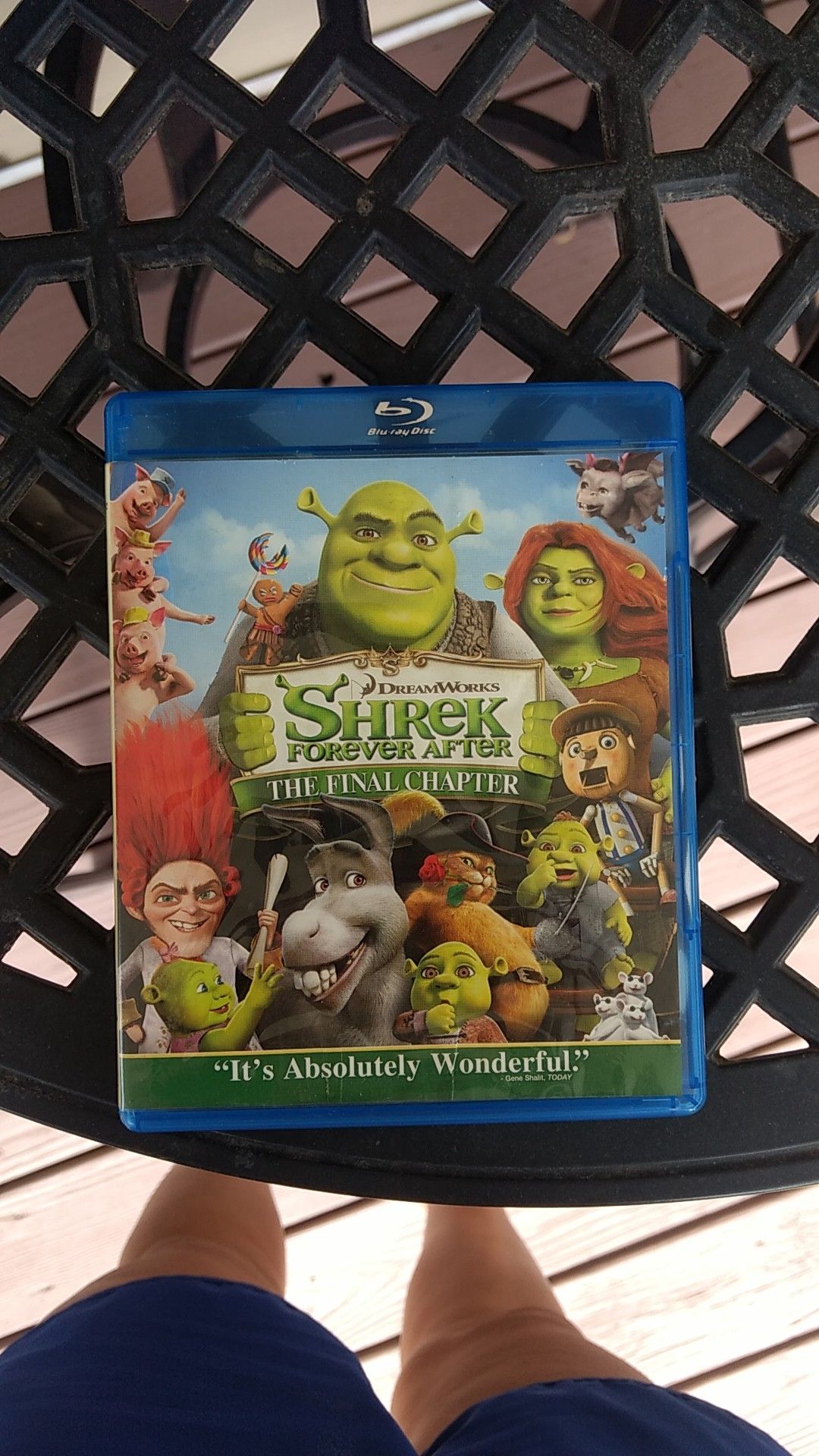 Shrek the forever after blue ray