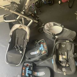 Uppababy Vista Complete Package + Double 