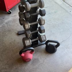 Dumbbells. 150lbs 