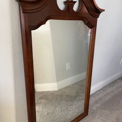 Strong Wood Framed Mirror
