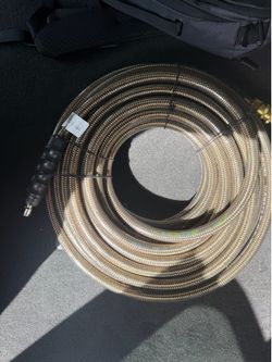 Brand New 50’ Professional Pressure Washer Hose – 3/8” x 50’ – 4,500 PSI