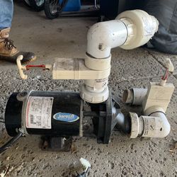 Two 1HP Motors Out Of Jacuzzi Hot tub