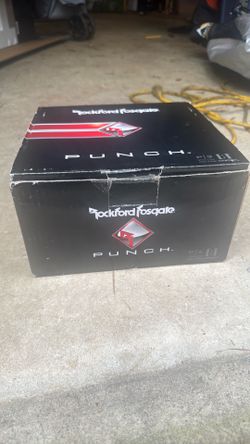 Brand New Rockford Fosgate Punch P3 8” Shallow Subwoofer (Dual 4Ω)