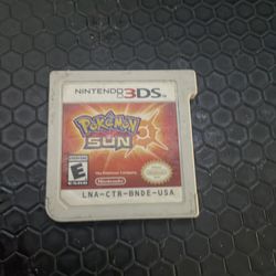 Pokemon sun 3ds