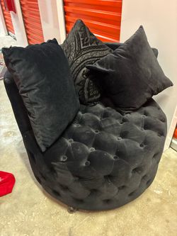 Black Accent Chair