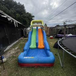 Bounce Pool $ Water Slide 
