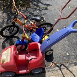 Free kids Bike/Toys