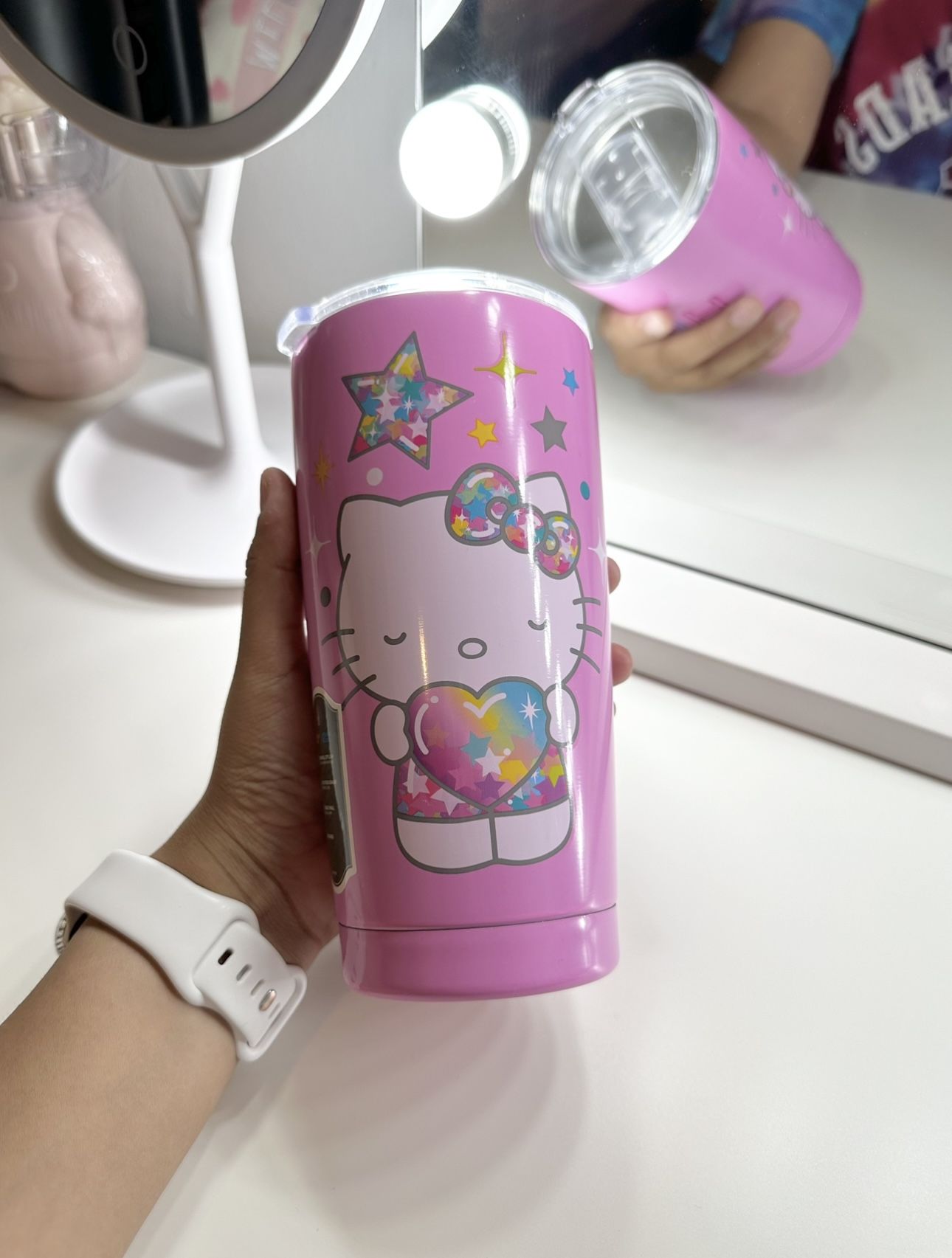 Hello Kitty Pink Insulated Tumbler 