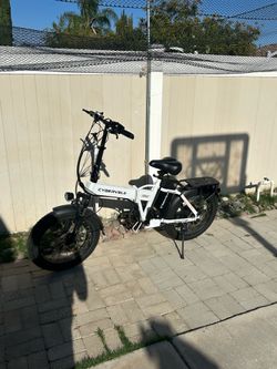 Cybervelo Folding Fat Tire Electric Bike