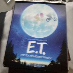 E.T 4k Blu-ray  Dvd No Digital 