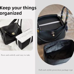 New: DGAZ Purse Organizer Insert,Silk Bag Organizer Luxury Handbag & Tote Shaper (Lindy 26)