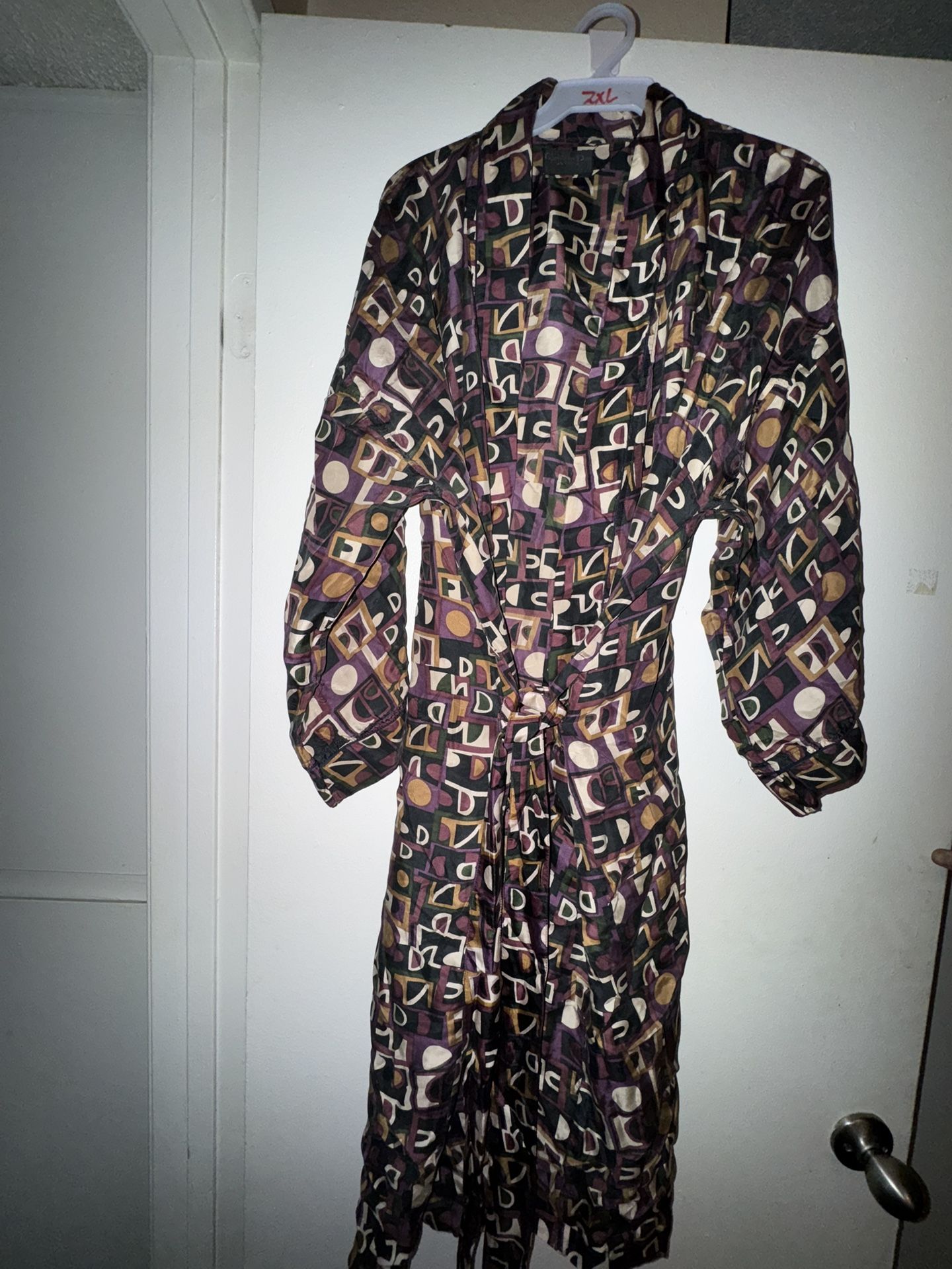 Vintage Christian Dior Silk Robe 