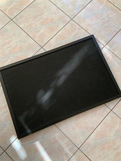 Black Framed Chalkboard