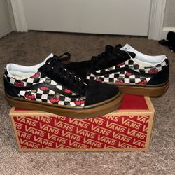 Cherry Checkard Vans 