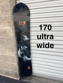 170 ultra wide Lib Tech Skunk Ape HP snowboard 