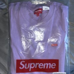supreme lavender box tee