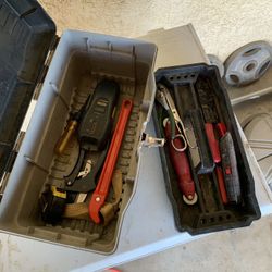Tool Box With Some Tools