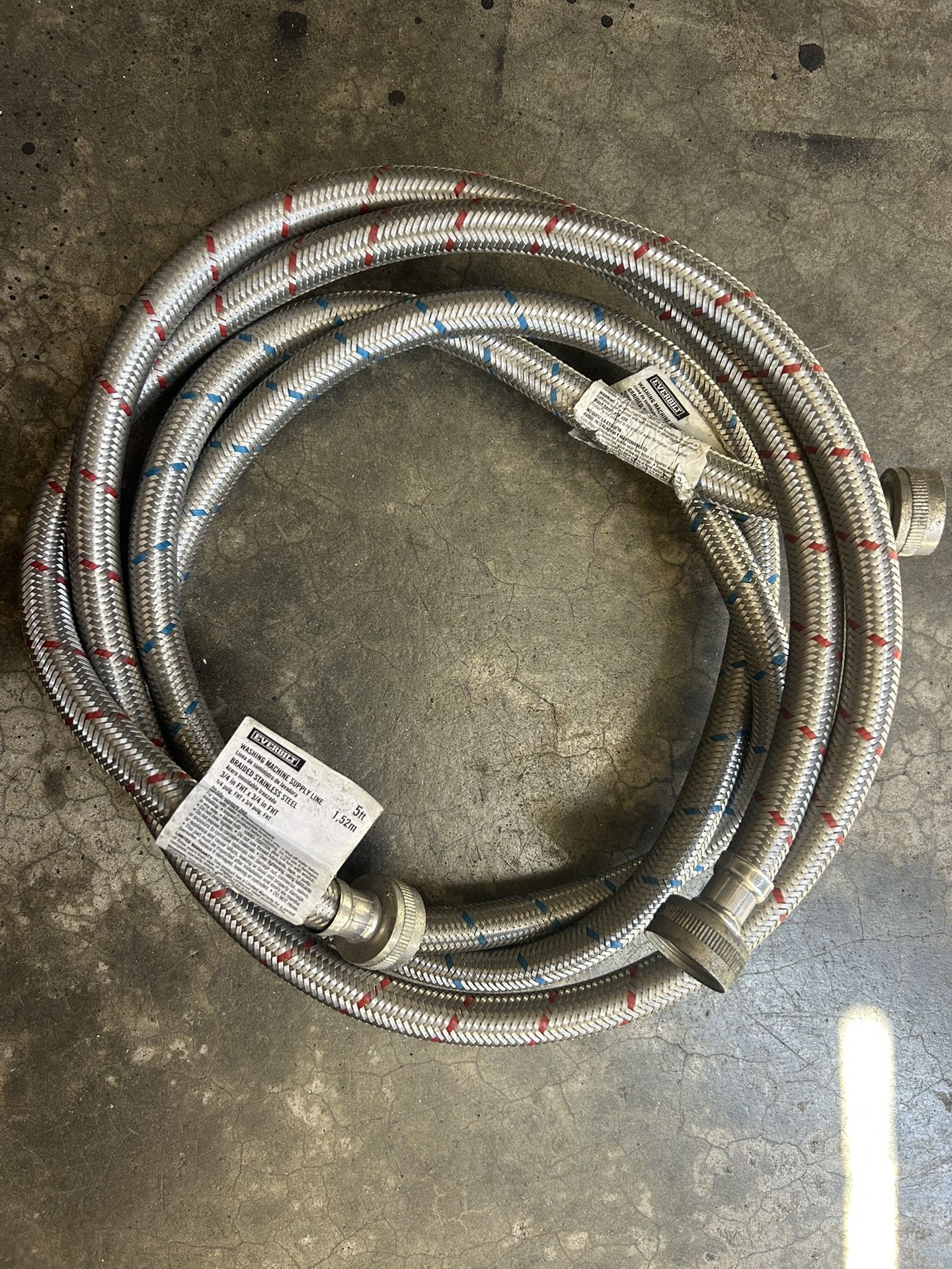 Water Line Faucet Braided Hose 36’