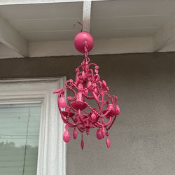 Pink Chandelier