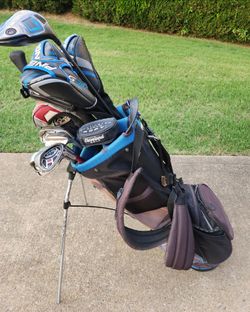 PING (Mostly) Golf Club Set 13 Clubs, Golf Bag, Umbrella. Golf Balls, Right-Hand