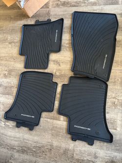 Porsche all weather floor mats