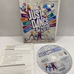 Just Dance 2019 (Nintendo Wii, ) CIB Complete