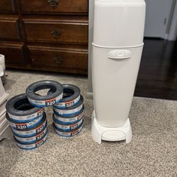 Diaper Genie Plus 11 Refills - Excellent Condition