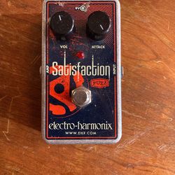 Ehx Satisfaction Fuzz Pedal