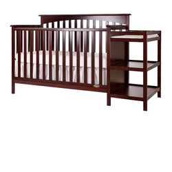 Crib With Changing Table Set 