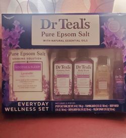 Dr.Teal's Epsom Salt set.