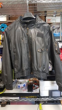 Leather Jacket , Size Medium