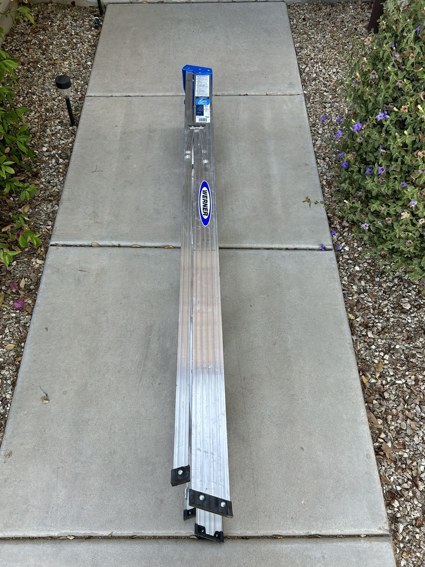 6’ Werner aluminum Ladder