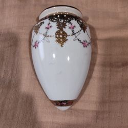 Antique Nippon Porcelain Wall Pocket