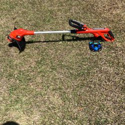 Black And Decker Electric Corded Weedeater 