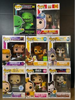 Disney Funko Pops Lot #2 (Read Description…)