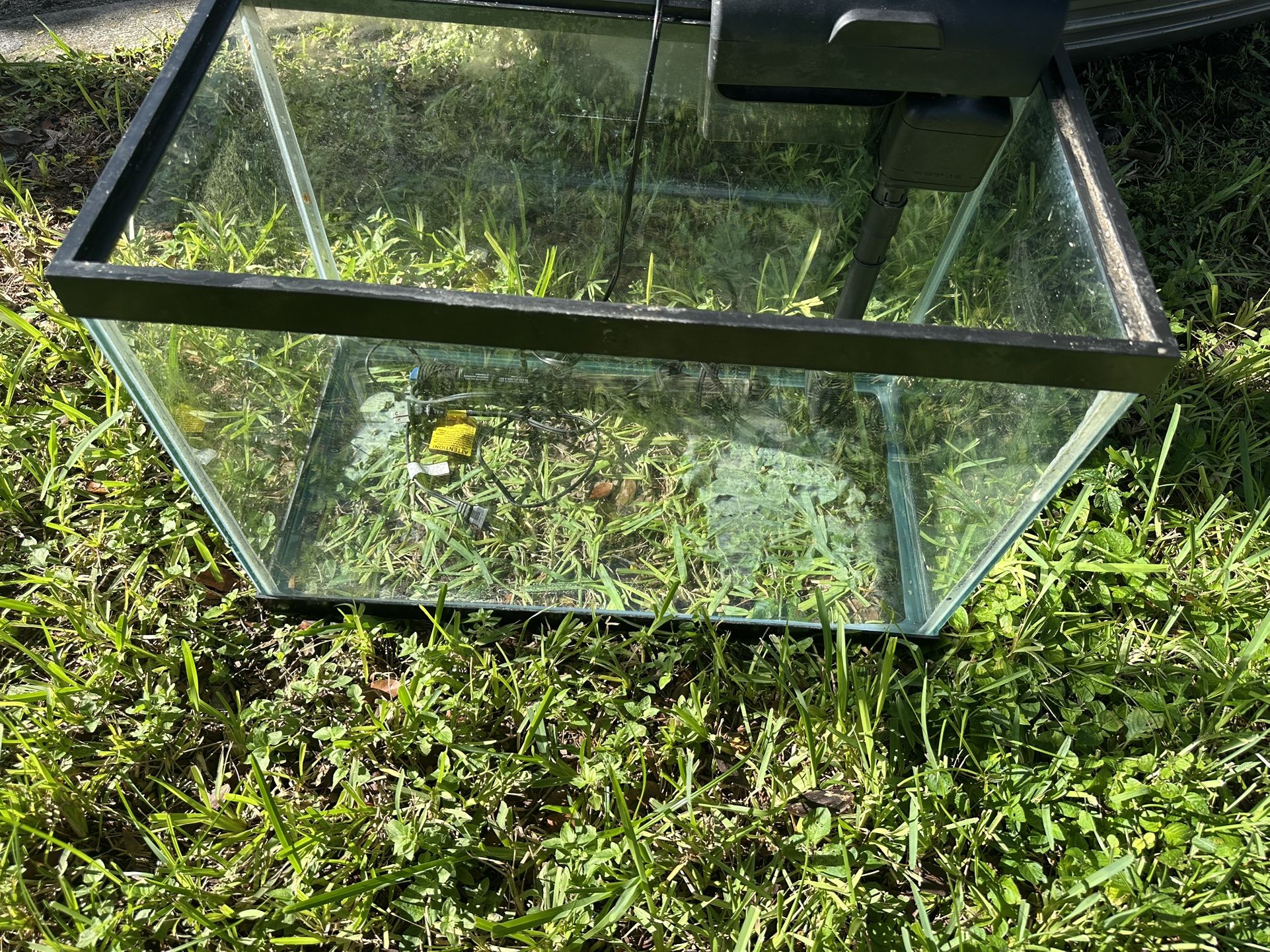 20 Gallon Fish Tank With Filter And Heater